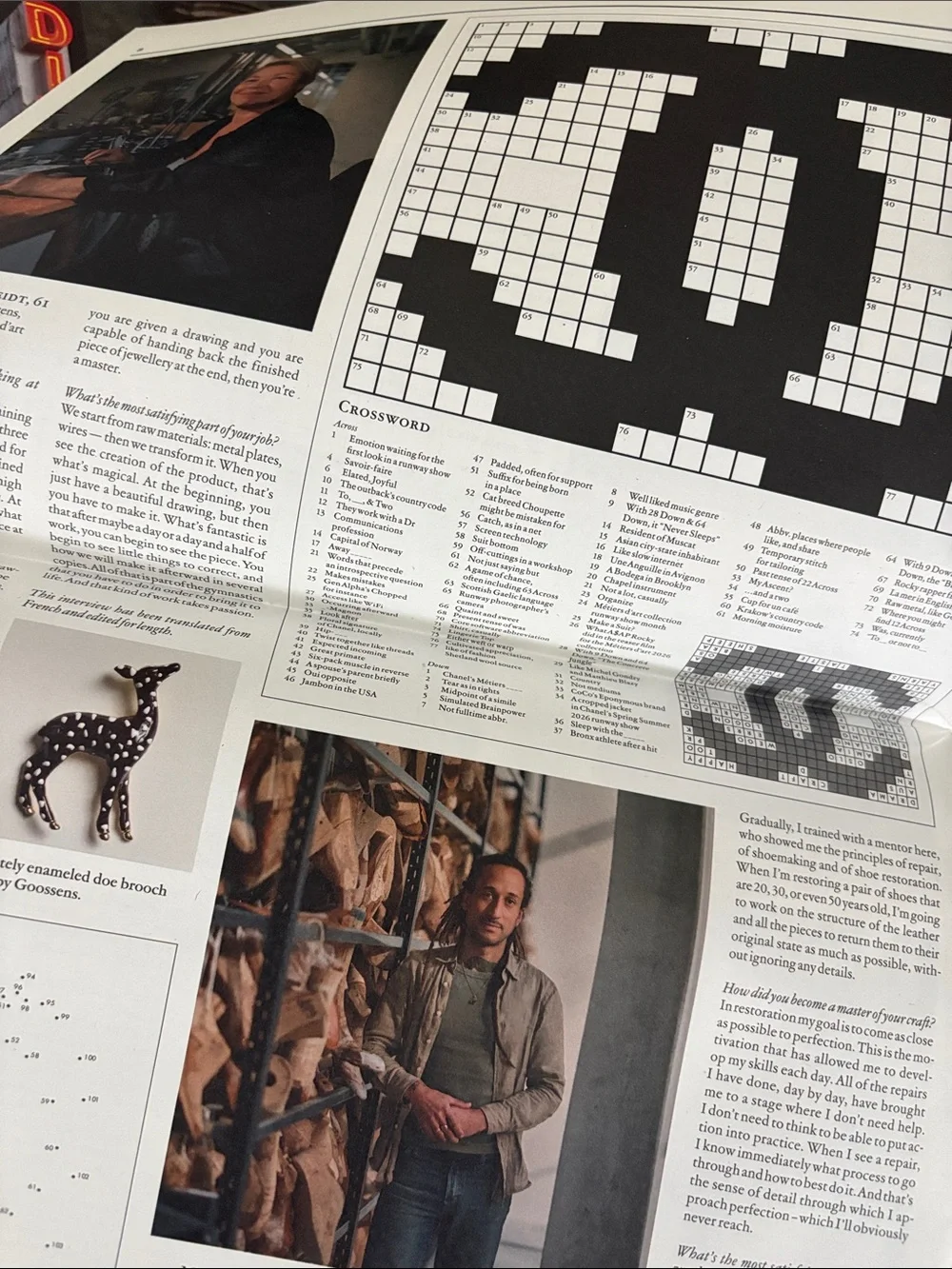RARE Chanel Newspaper and Brochure Metiers D’art 2026 Collection